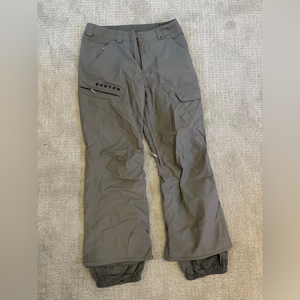 Burton snow pants size large Men